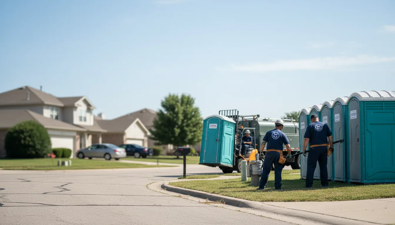 Porta Potty Rental in Bridgeport, TX near me